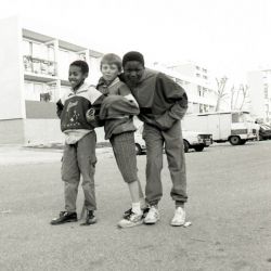 Chanfi Ali, Lucas, Mendy Jean-Pierre 1991 Devant le CAQ